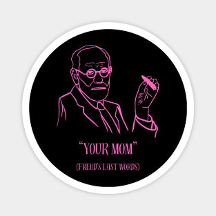 pink freud Magnet